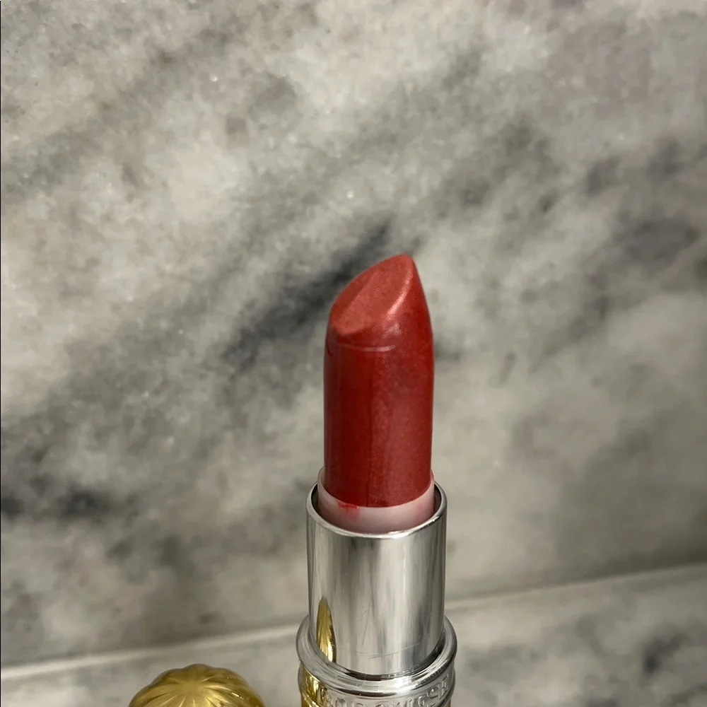 Vintage Borghese Lumina Lipstick in gold tube Twilight Mauve Frost